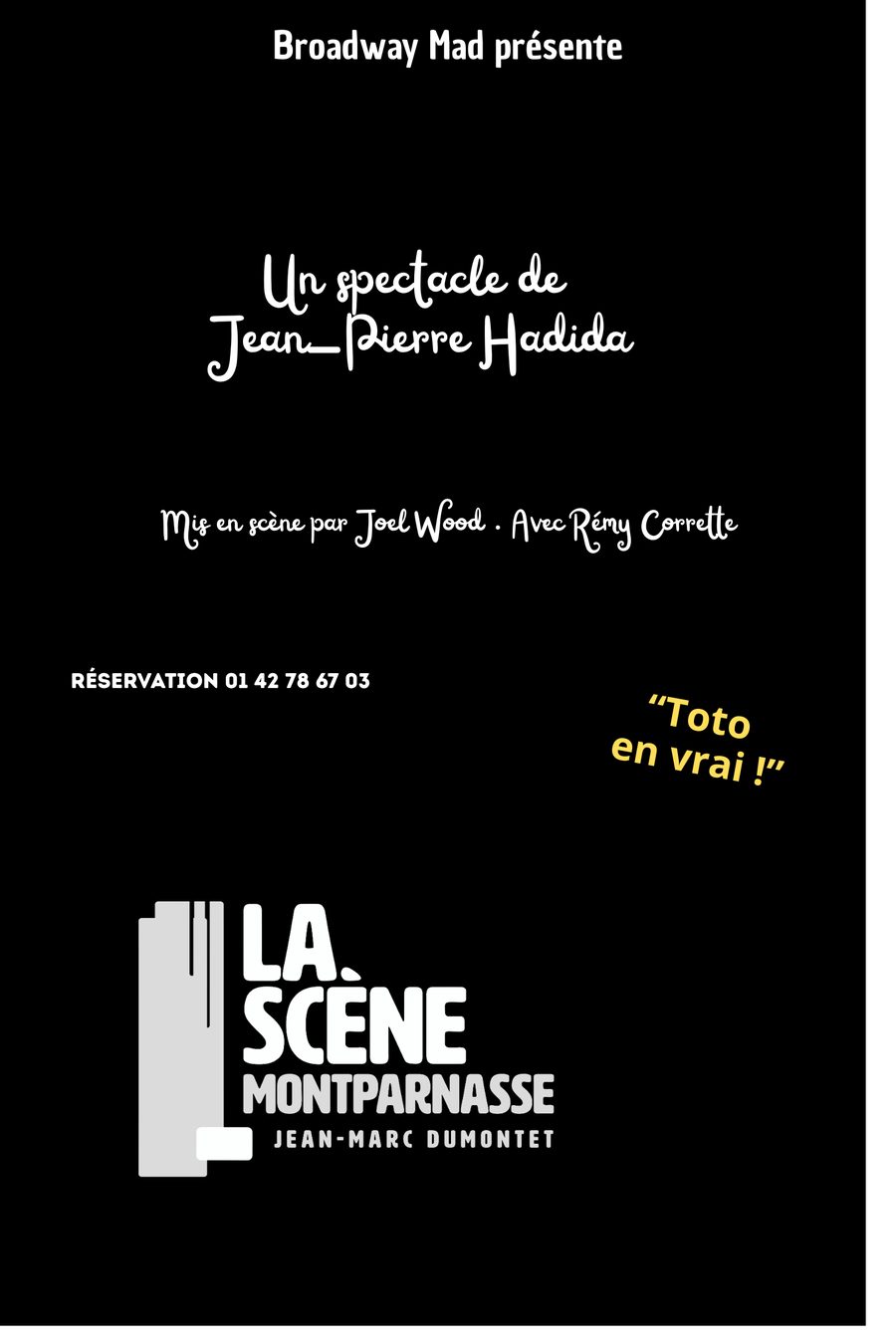 Informations et crédits du spectacle